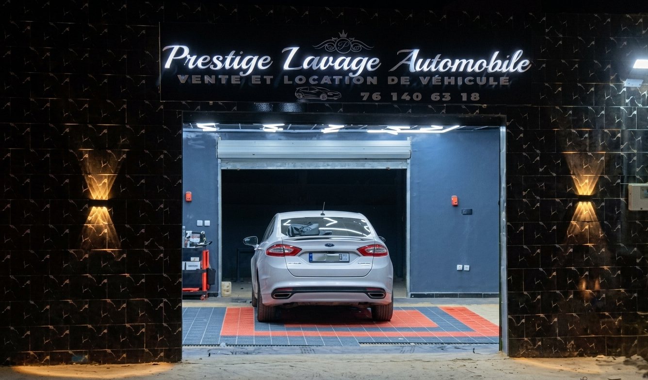 Notre établissement Prestige Lavage à Saly